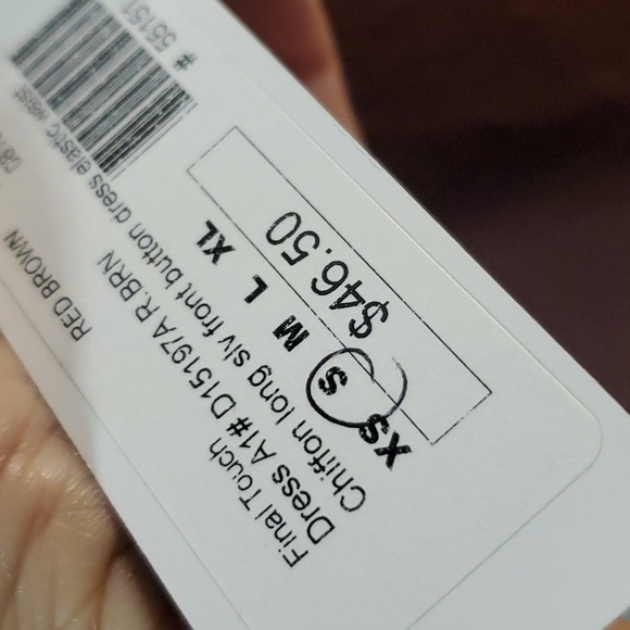 NWT FINAL TOUCH DRESS 👗 - Picture 5 of 6